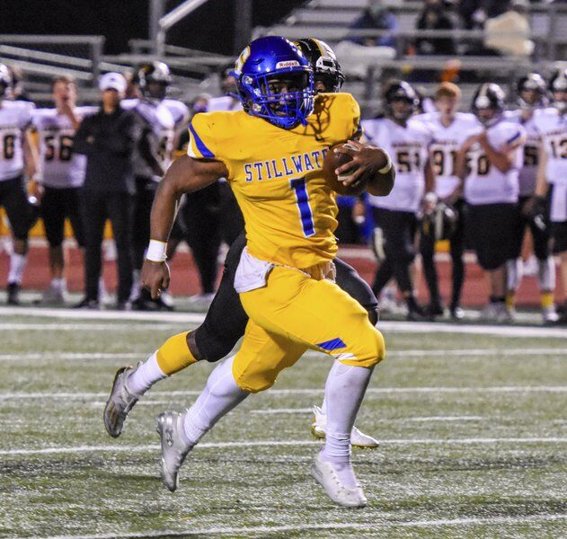 Stillwater High cruises to third-straight state semifinals with 49-17 victory